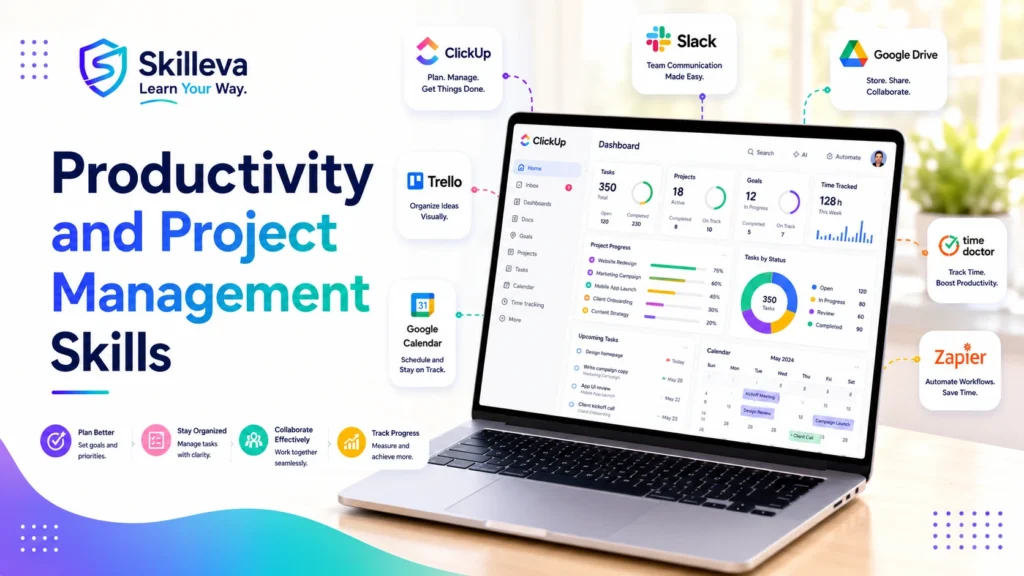 Online Courses & Digital Skills - Productivity and Project Management Skills