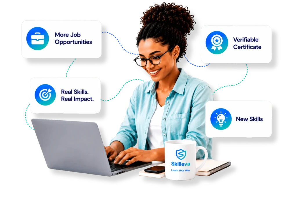 Learn practical digital skills online through self-paced courses, live cohorts, expert consultations, and supportive learning resources.